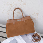 Bolsa Tote de Camurça Clássica