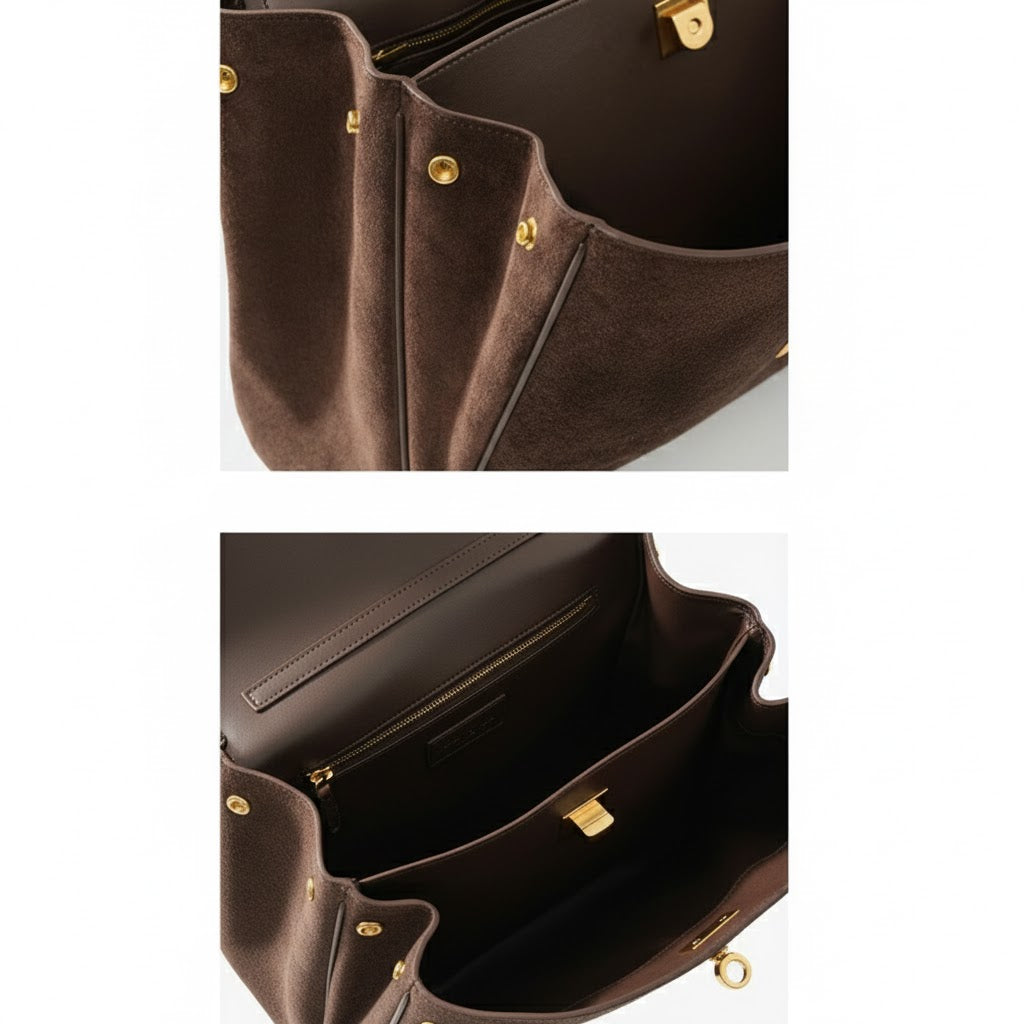 Bolsa Capri Suede – Edição Heritage