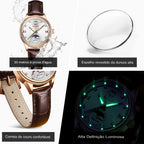 Relógio Feminino Automático Château Diamond